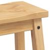 VidaXL Bar Stools 2 pcs Honey Wax 44 x 30 x 63 cm Solid Pine
