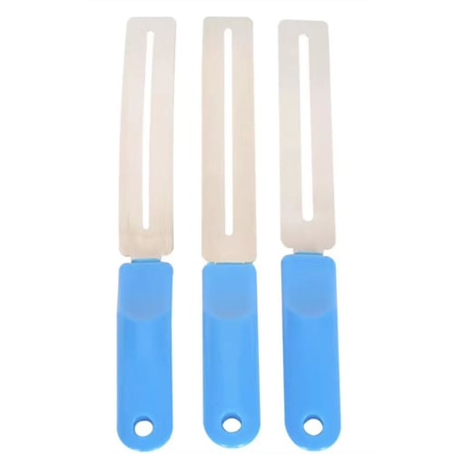 

Frenflu 3-Piece Fretboard Polisher for Guitar Fretboards, Stainless Steel Scratch Protector with Smooth Finish