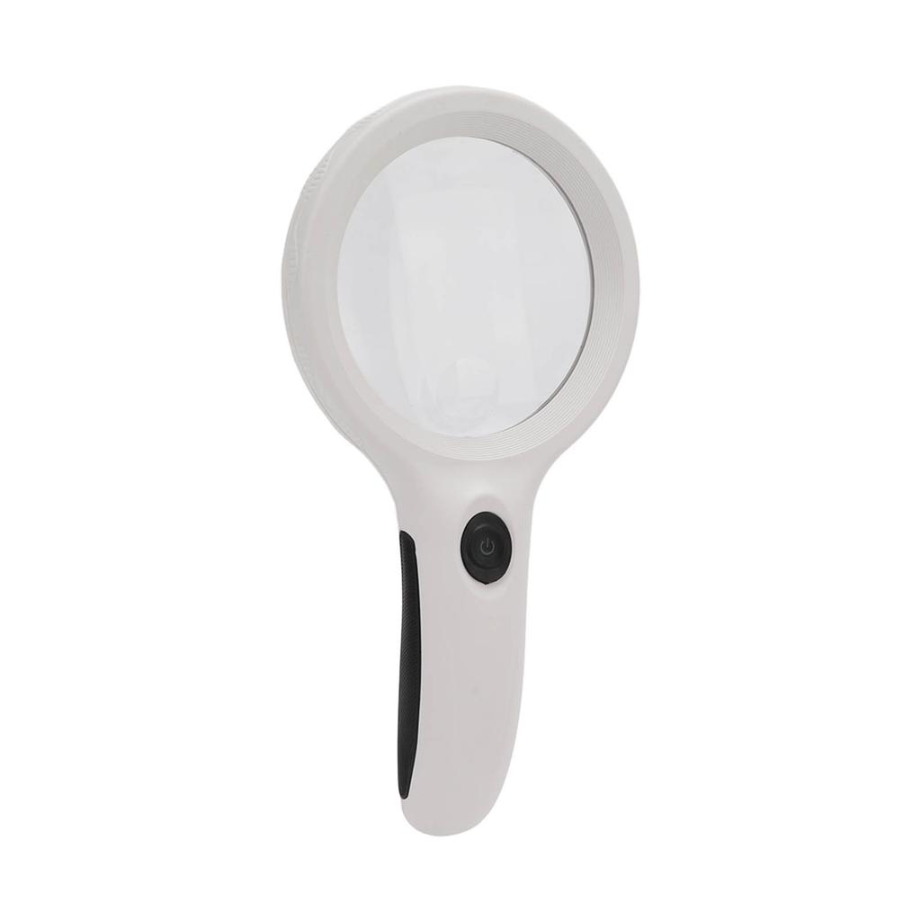 Belyst förstoringsglas Handhållen LED UV-lampa Ergonomiskt handtag Platsbesparande Bärbar Ficka