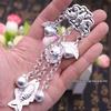 Miao Ethnic Silver Pendants & Handmade Hanfu Hairpin Accessories with Sesame Bells