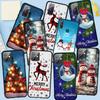 Phone Case for Samsung Galaxy S25 S24 S23 iPhone 16 15 Xiaomi Redmi Note 14 13 12 16E 11 Pro Max OPPO Moto Huawei Tree Gift Merry Christmas Deer Cover