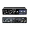 Portable Audio Interface USB Sound Card Mic Preamplifier Computers Recording Tuning Digital Mixing