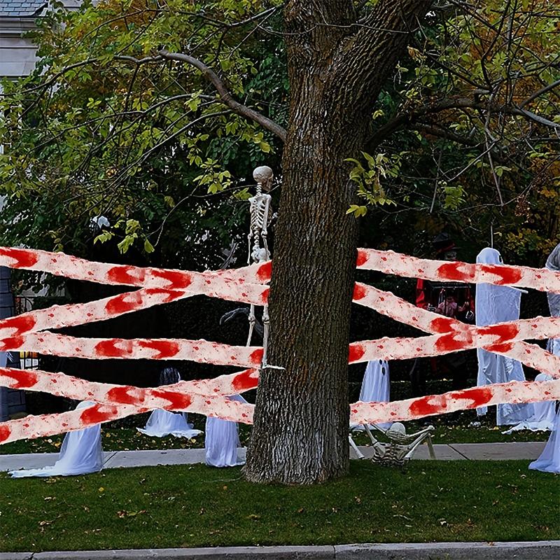 Halloween Gauze DIY Polyester Home Garden Wall Hanging Ornaments Doors and Windows Holiday Supplies