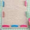 4 Stück Gitter-Strick-Blockierbrett 12,6x12,6 Zoll Strick-Blockier-Schaumstoffpolster für Häkelprojekte, Granny Square Herstellung