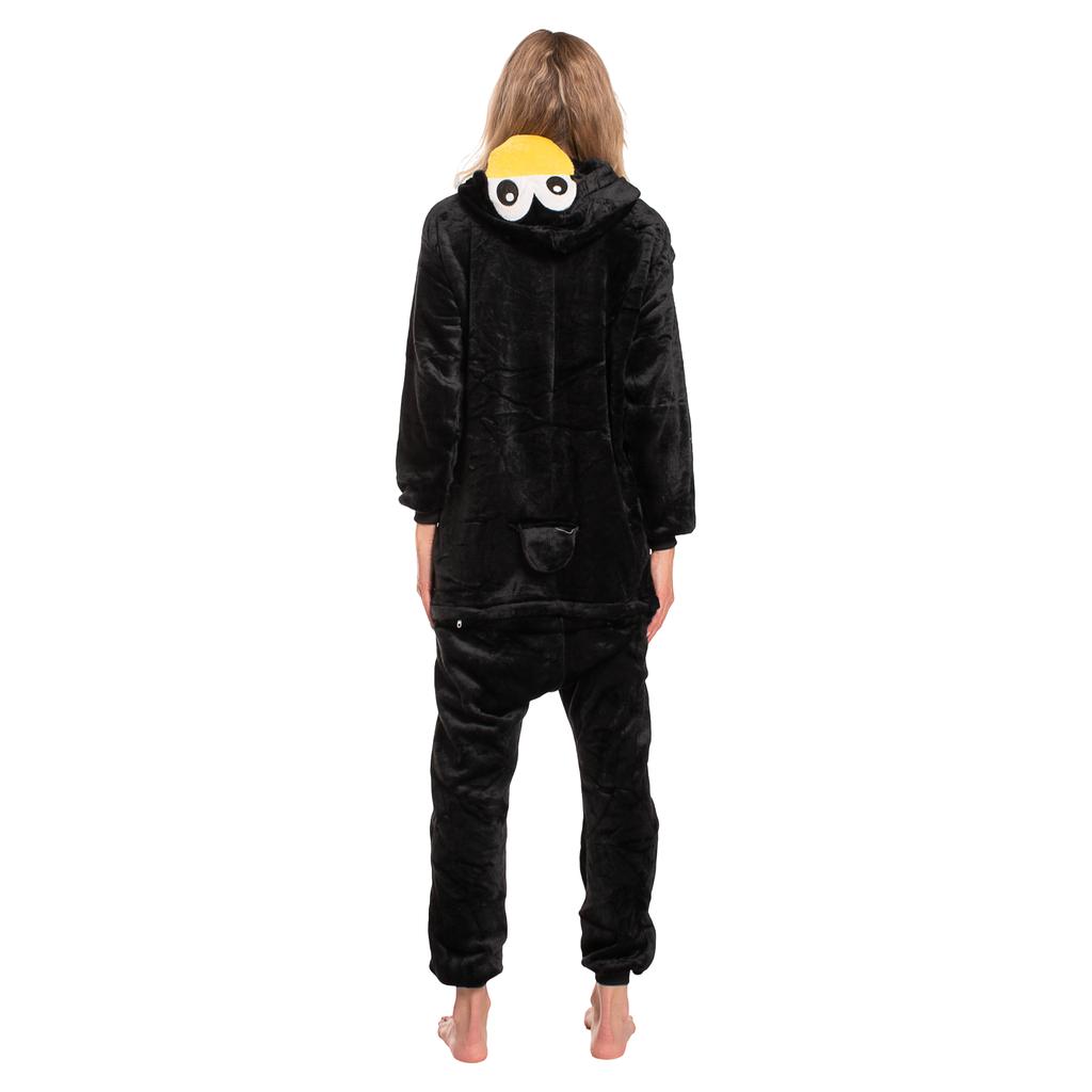 Piżama damska kombinezon kigurumi onesie kostium pingwin czarny 165-175 l