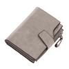 Fashion Women Wallet PU Leather Elegant Lady Wallets Hasp Zipper Design Short Coin Purse ID Card Holder