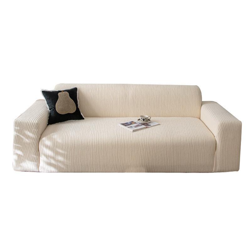 Simple Cream Style Sofa Cover New Four Season Universal Living Room Anti Cat Scratch Sofa Cover  All Inclusive Universal Cover