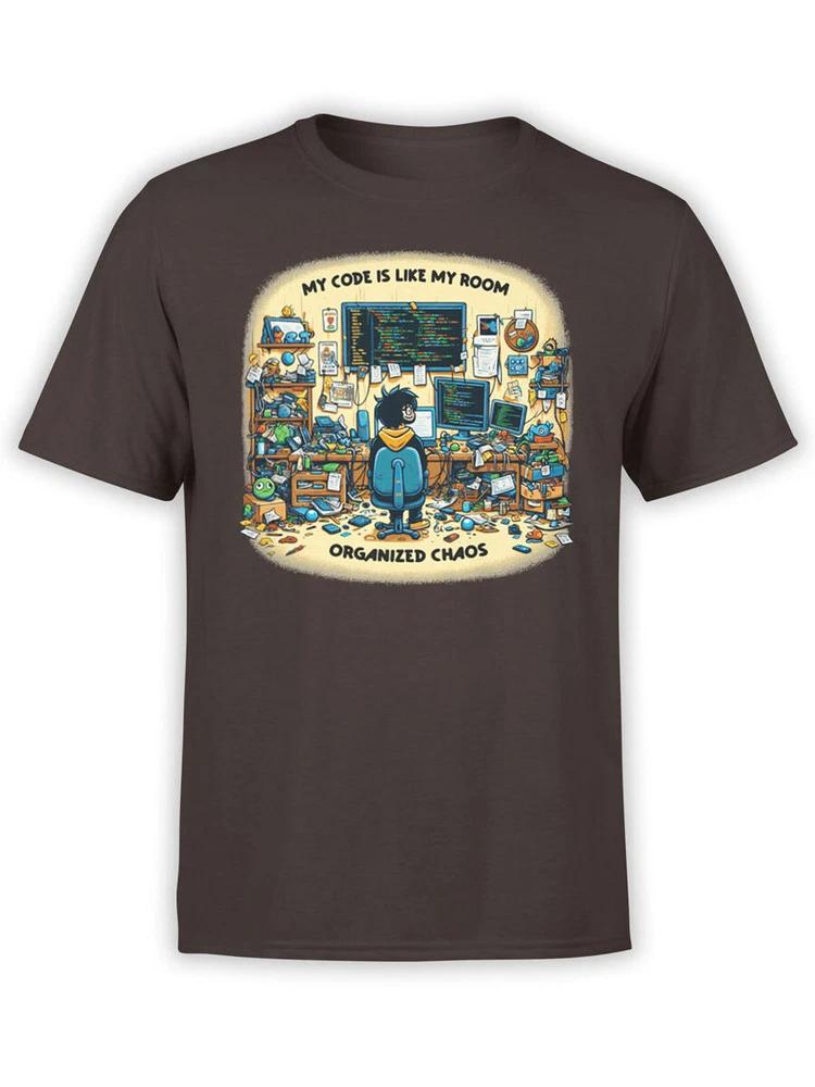Programmers Tshirt Collection Chaos Coder Tshirt Unisex S