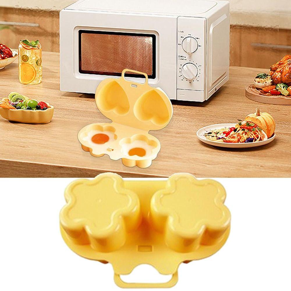 

Многофункциональная форма для яиц-браконьеров в форме сердца и цветов, инструмент для жарки яиц, форма для приготовления яиц на пароварке