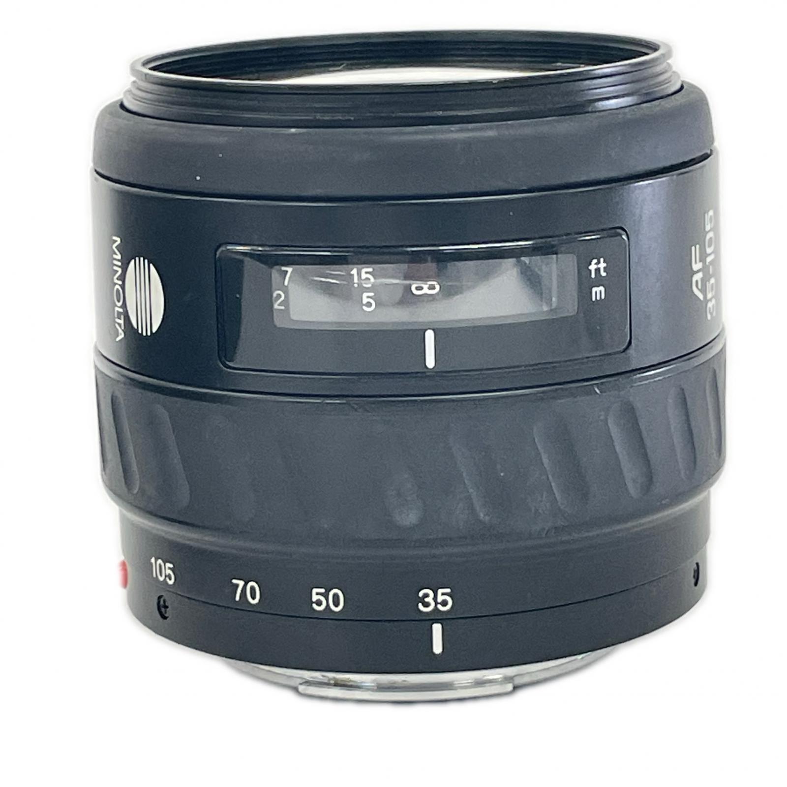

MINOLTA Exchange Lense used
