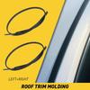 For 2014-2018 Toyota Corolla Sedan 2PCS Drip Roof Molding Trim Left & Right Side | Black | Rubber | China | 2 Years Manufacturer Warranty