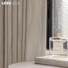 1PC LOZUJOJU Elegant Solid Color Blackout Curtain Double-sided Chenille Jacquard Thick Curtains for Bedroom Living Room Balcony Window for Home Decor