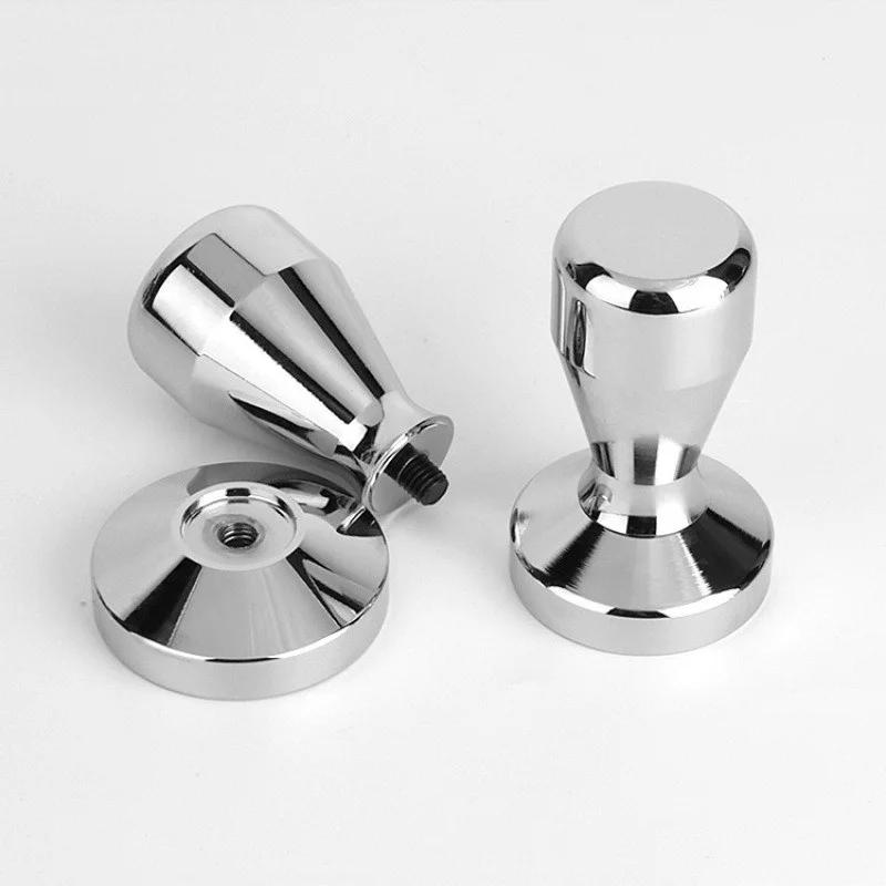 Espresso Tamper 51mm/53mm/58mm Coffee Barista Espresso Flat Tamper Base Press Mat Coffee Basket Portafilter Holder Coffeeware