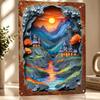 Papercraft Fantasy D Printed Texture Poster Personalized Wall Art Retro Metal Tin Signs for Decor Living Room Home Decorations