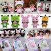 Monchhichi Panda Keychain Cartoon Kitty Hat Monchi Keyring Diy Schoolbags Hanging Pendent Accessories Small Gifts Desk Ornament