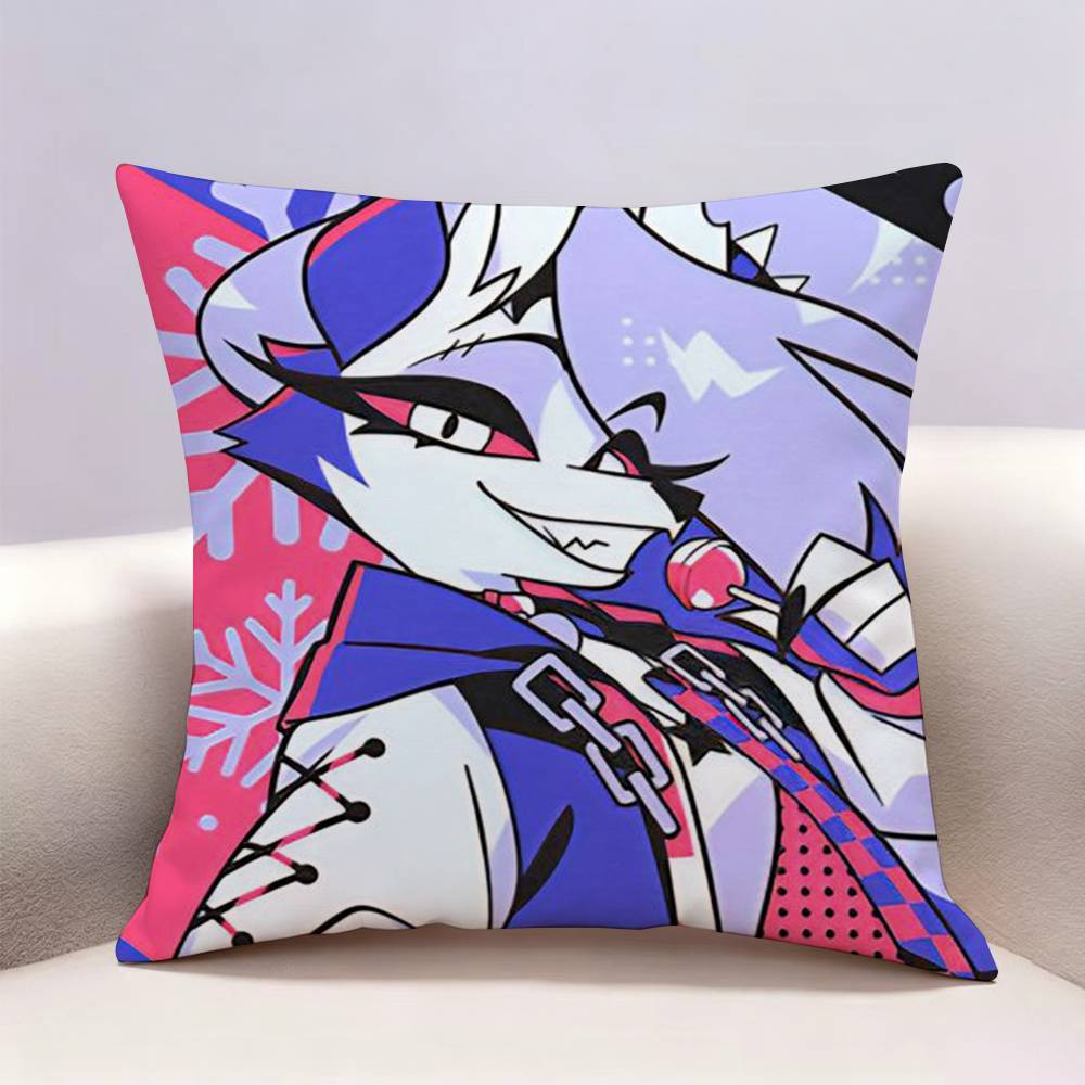 Sassy LLoona Wolf Doublesided print Pillow Case Pattern Printed Pillowcase For Living Room Sofa Cushion Cover