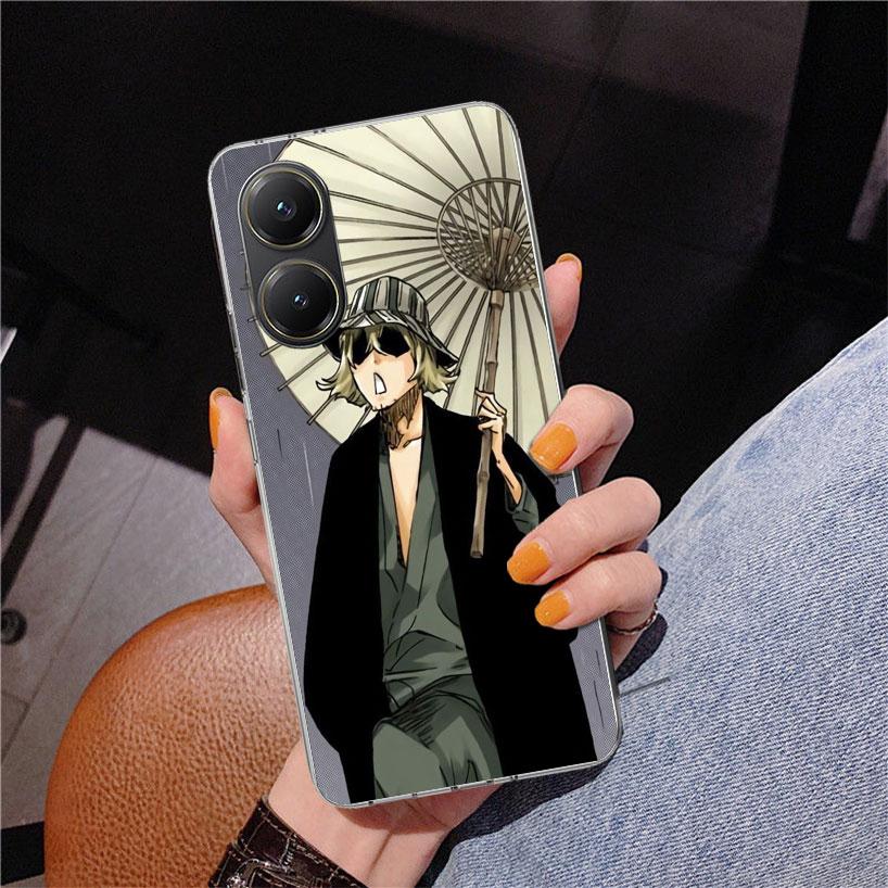 Bleach Kisuke Urahara Phone Case For Xiaomi Poco X7 X6 X5 Pro F7 Ultra Redmi 15C 15 13C 13 12C 12 10 10A 10C 9 9A 9C 9T Cover Po