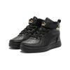 Puma REBOUND Rugged Comfortable Mid Top Kids' Skateboarding Shoes Black Kids' 388244-01