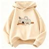 Kawaii Sloth Graphic Hoodie Kids Children's Sweatshirt Hoody for Boys Girls Cartoon Kawaii Casual Hoodies