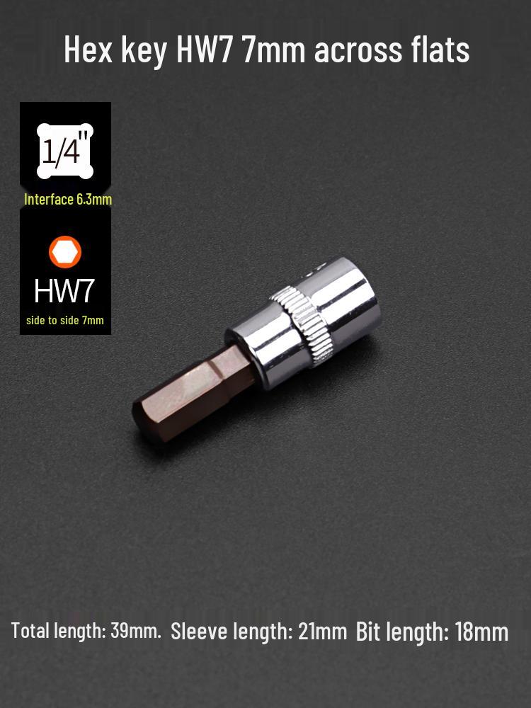 Compact Hex Torx Socket & Phillips Screwdriver Set, T30 Flower Bit