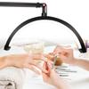 16" U-förmige LED-Standleuchte 20W für Nageldesign, Tattoos, Microblading, Wimpernverlängerung - Augenschutz durch Halbmond-Design.