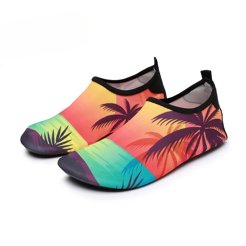 Barefoot Aqua Shoes for Women and Men Lightweight Water Shoes Non-Slip Aqua Sock Adults Barefoot Quick-Dry Aqua Socks for Beach Swim Surf Water Sport