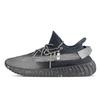 Originals Yeezy Boost 350 V2 Low Top Casual Shoes Unisex Black White HQ4540(Team478-)
