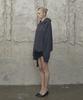 VOONT Metallic Heart Over-Fit Hoodie (Charcoal)