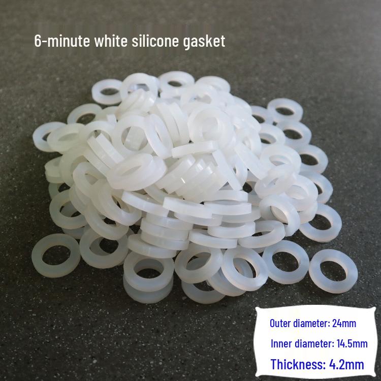 Rubber Gasket Washer for Shower Hose, Seal Ring, Outer Diameter 24mm/19mm, Faucet Flat Washer