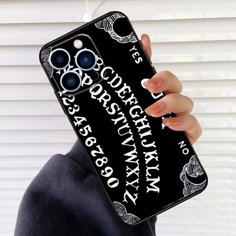 Ouija Board Phone Case For iPhone 16 15 14 11 12 13 Pro Max 12 13 mini XR 15 16 Plus 16e Cover Fundas