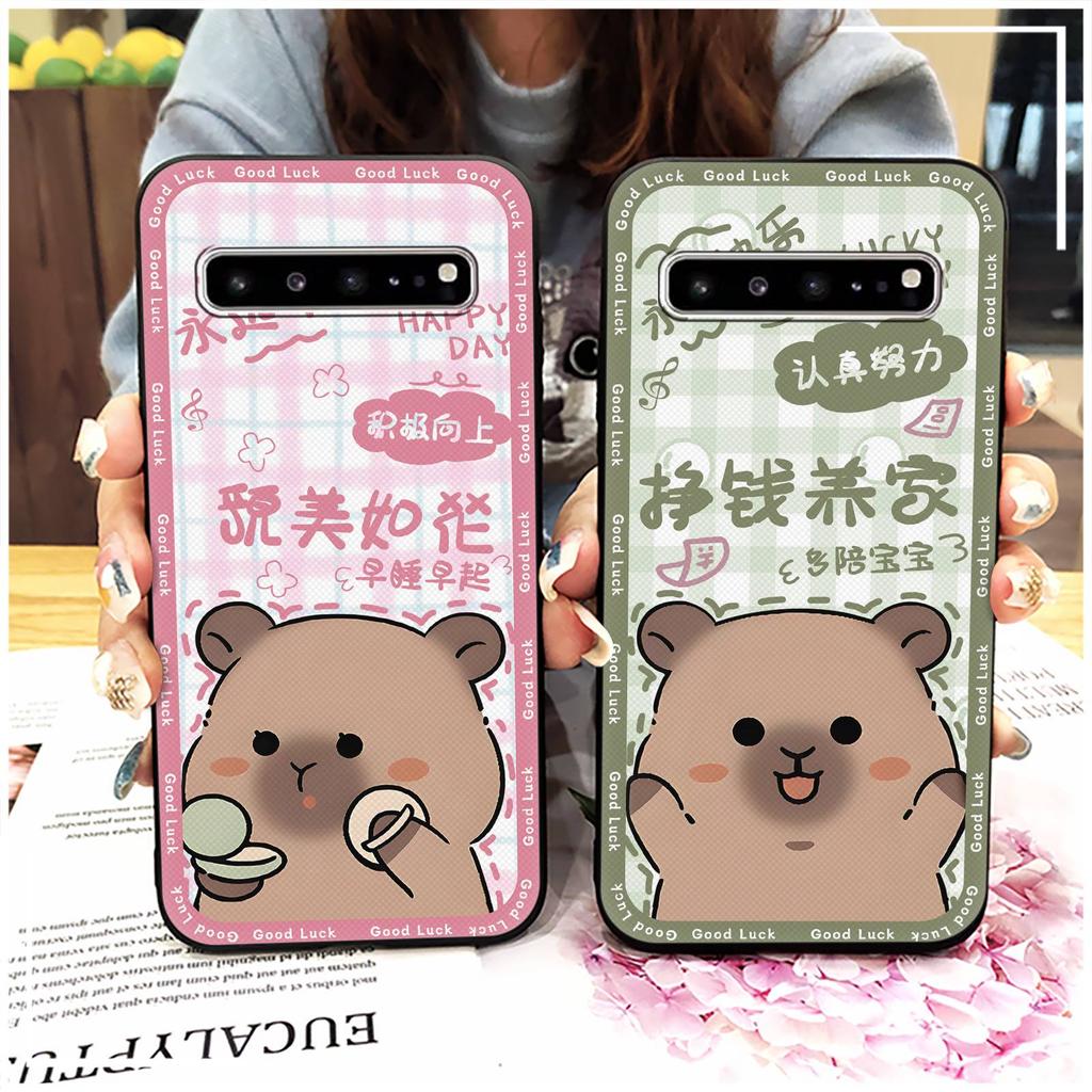 Waterproof Full Wrap Phone Case For Samsung Galaxy S10 5G/SM-G977N Anti-knock Durable Shockproof Cute Phone Pouch TPU
