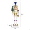 Pieces Christmas Wooden Nutcracker Decorations Soldier for Birthday