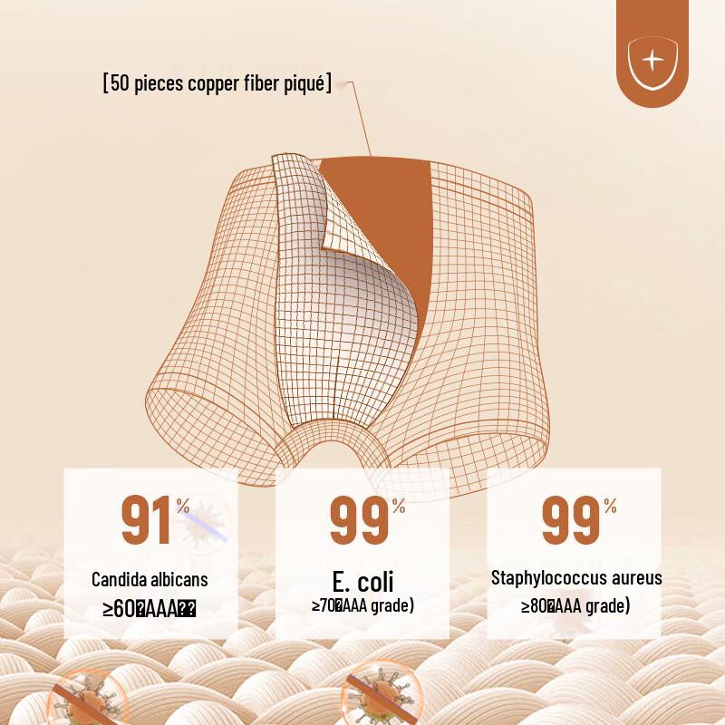 Anta Kids Anti-bacterial 3-Pack Boxer Briefs 130