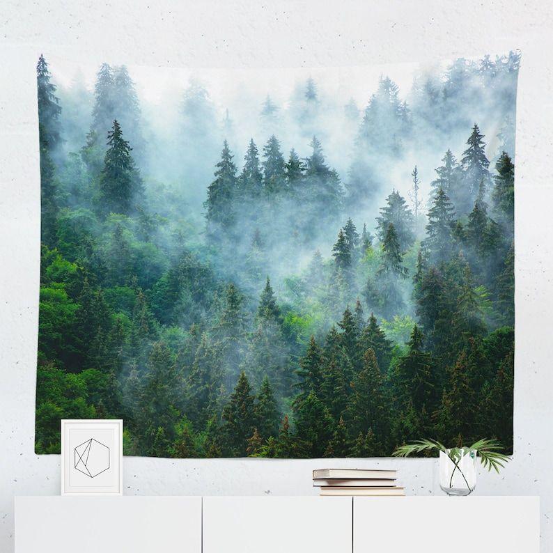 Tapestry forest forest forest decor forest 75x100