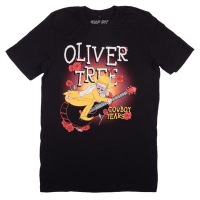 Vintage Koszulka z Grafiką Koncertową Oliver Tree Tears Tour 2022 S-5XL