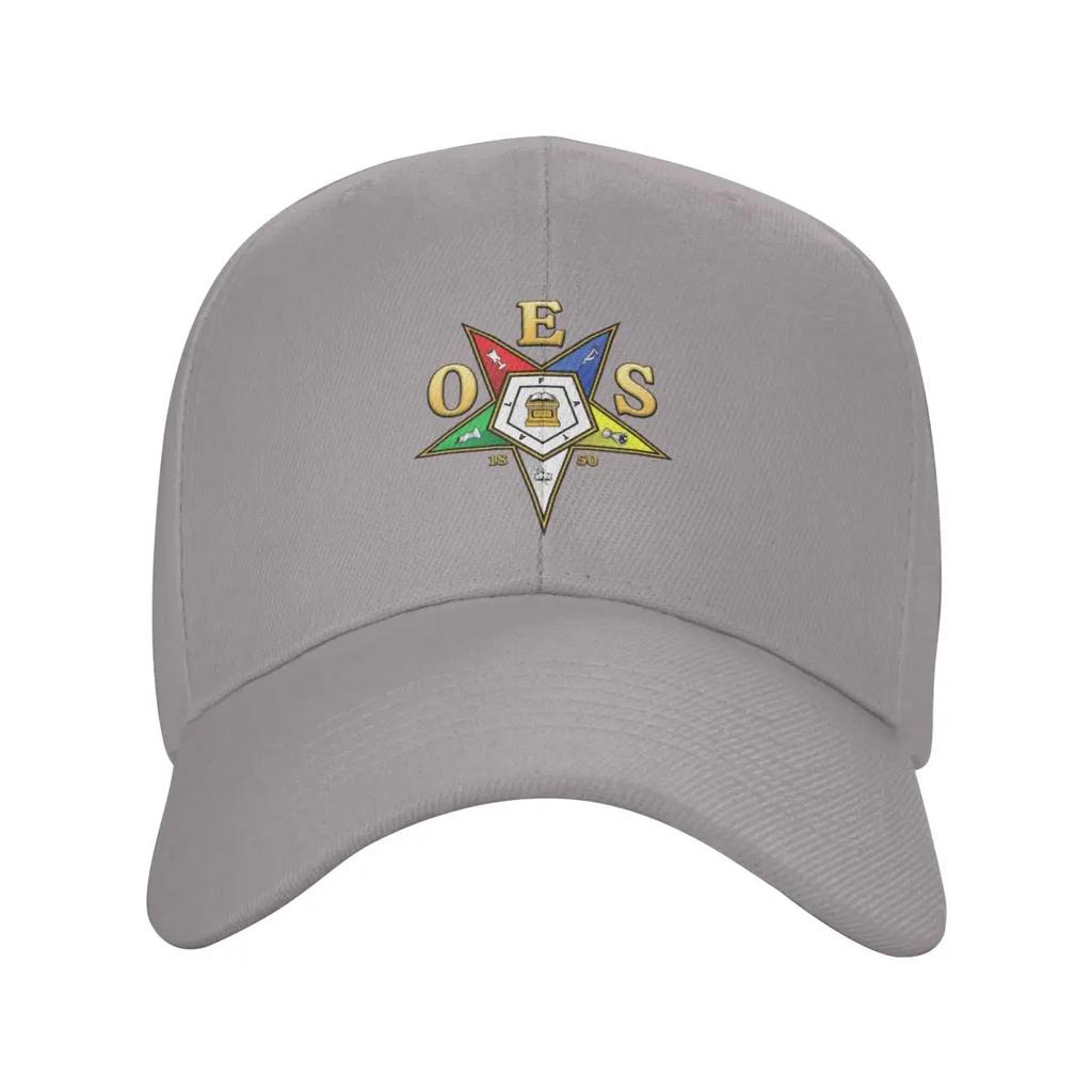 Custom Classic Unisex OES Emblem Order Of The Eastern Star Baseball Cap Adult Adjustable Dad Hat Women Unisex Outdoor Snapback Caps