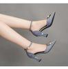 Fashion Women Pumps Pointed Toe Women Luxury High Heels Shoes Casual Fashion High-heeled Sandals 2024 Summer Elegant Sexy Shallow Shoes