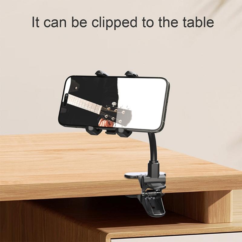 Mobile Phone Bracket For Golf Cart Bike Boats Trucks & Tables Wheelchair Musical Instrument Featuring High Strength Grip