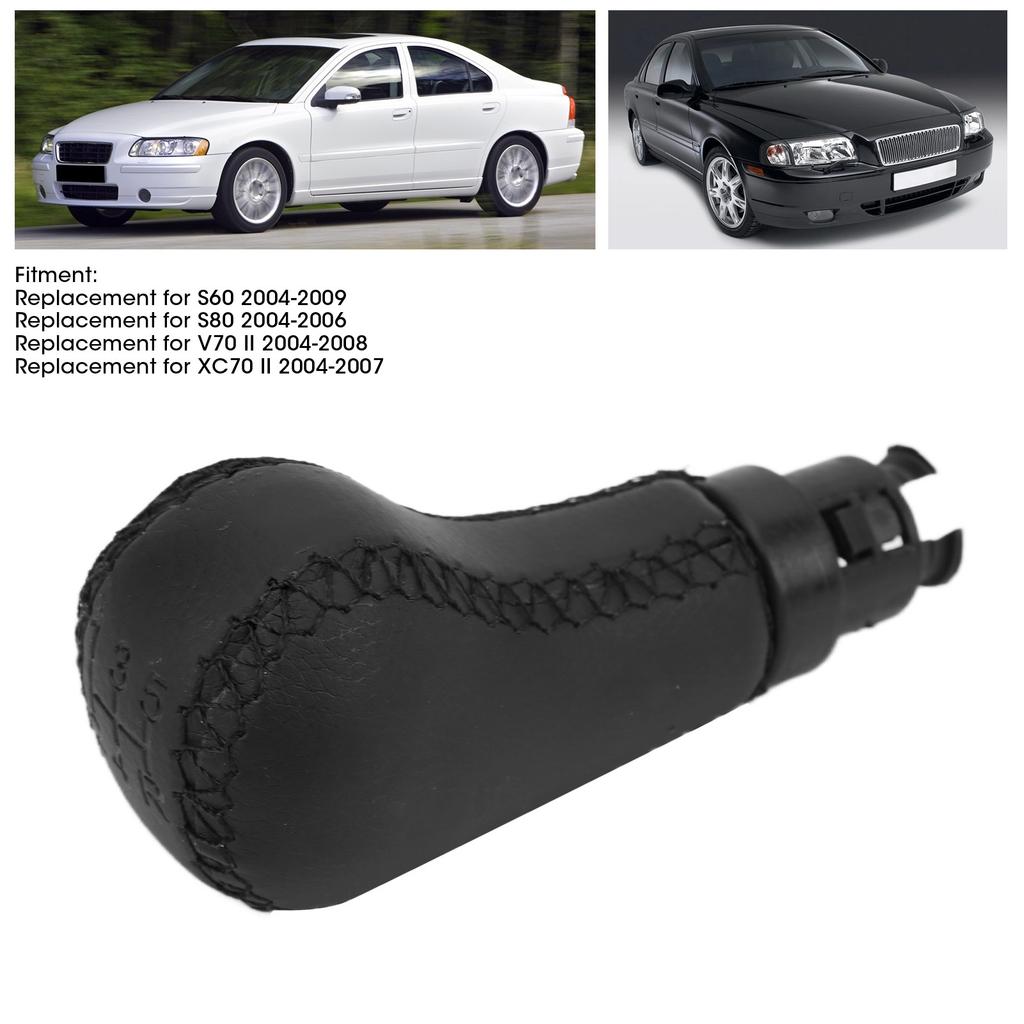 Car Gear   Knob Head Black Gear   Lev  Knob Head Auto Parts Replacement for   2004‑2009