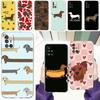 Phone Case For Samsung A15 A13 A35 A55 A51 A71 A41 A31 A21S A05 A17 A23 A25 A33 A53 A73 5G A07 4G Cover Cute Dachshund Bulldog