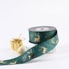 10 Yards/Roll Christmas Series Ribbon Christmas Printed Fabric Craft Ribbon  For Gift Wrapping