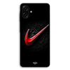 Case For Samsung Galaxy A07 Red Nike Logo Black Background Maniacase