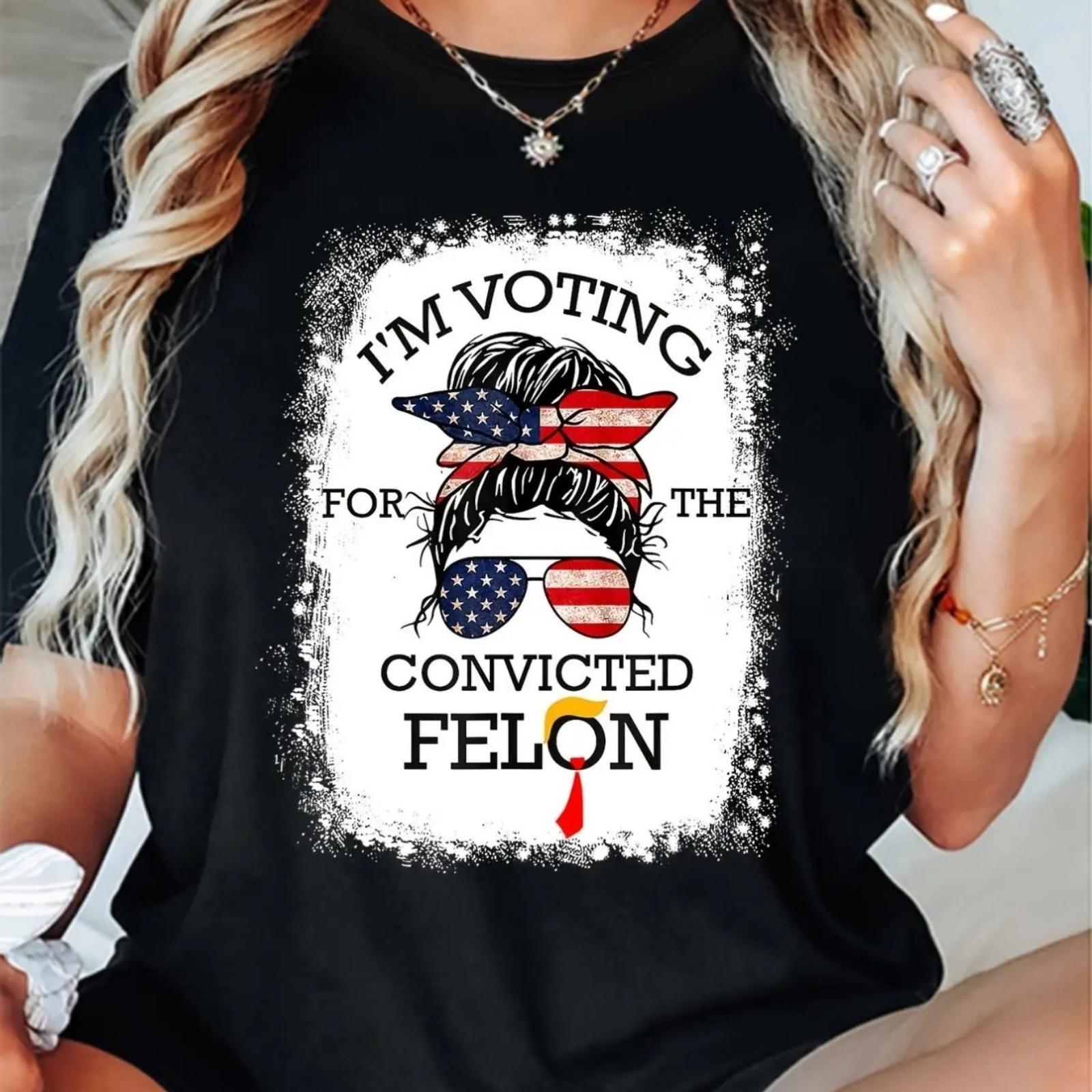 

Flag scarf sunglasses Girls printed round neck T-shirt, Spring Summer short sleeve T-shirt, Sports casual everyday top, women s XXXXXL чорний
