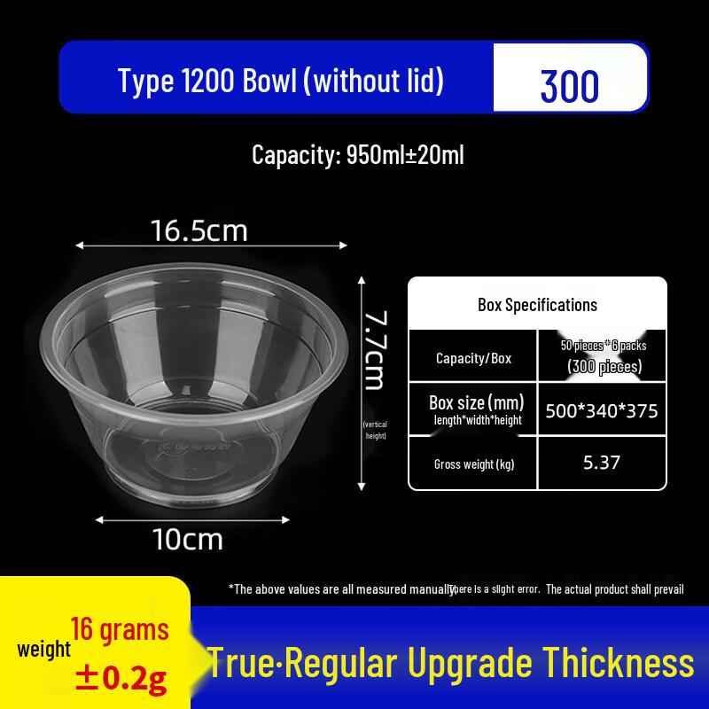 ZISIZ Disposable High-Temperature Bowl