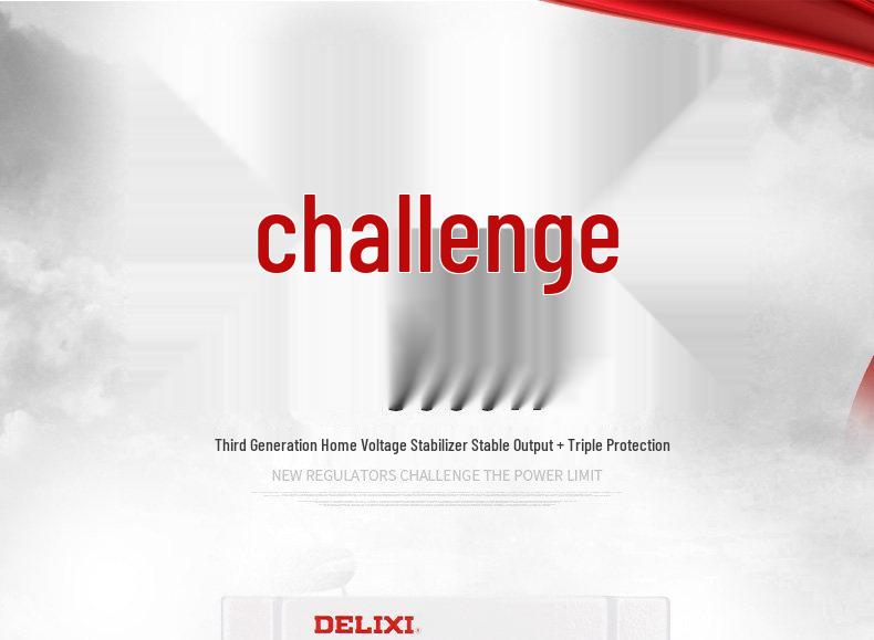 DELIXI 3000W Fully Automatic Voltage Stabilizer for Household Devices (220V)