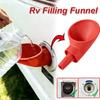Portable Design Water Filler Funnel Reduces Splashes Filling Funnel Water Filler  Campervans