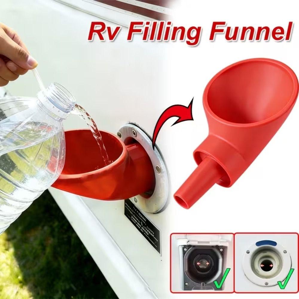 Portable Design Water Filler Funnel Reduces Splashes Filling Funnel Water Filler Campervans