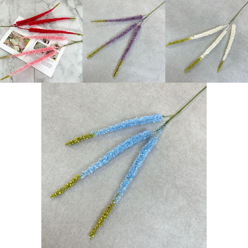 Plastic Typha Angustata Bory Et Chaub Flower Decorative Piece For Wedding And Interior Design