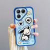 KEYSION Shockproof Case for TECNO Pova 7 Ultra 5G with Lanyard Soft Silicone Cute 3D Cartoon Doll Phone Back Cover for Pova 7 Ultra