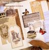 Retro Story Vintage Newspaper Sticker Pack - Exquisite DIY Journal Stickers